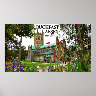 Poster abbaye de buckfast, devon
