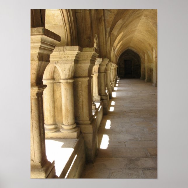 Poster Abbaye de Fontaine (Devant)