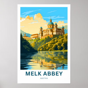 Poster Abbaye de Melk Autriche Imprimer