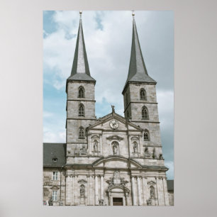 Poster Abbaye Michaelsberg à Bamberg