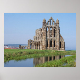 Poster Abbaye North Yorkshire de Whitby