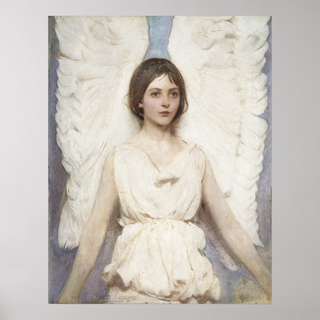 Poster Abbott Handerson Thayer - Ange (Devant)