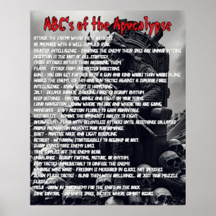 Poster ABC de l'Apocalypse