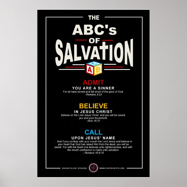 Poster ABC du salut (Devant)