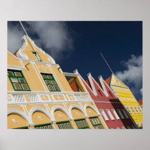 Poster ABC Islands, CURACAO, Willemstad: Punda
