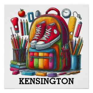 POSTER ABC REGARDE MOI