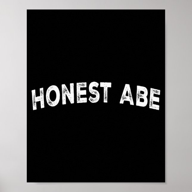 Poster Abe l'honnête  (Devant)