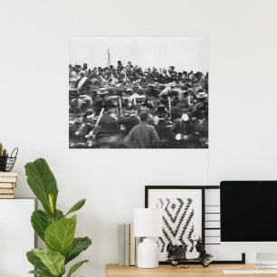 Poster Abe Lincoln Gettysburg Adresse : Fin de la guerre