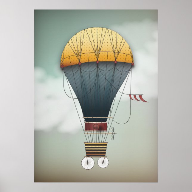 Poster Abeelle de l'Aéronef de ballon à air chaud | Steam (Devant)