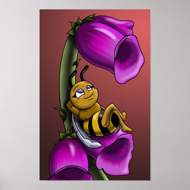 Poster Abeille (Devant)