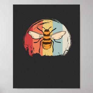 Poster Abeille vintage