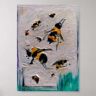 Poster Abeilles
