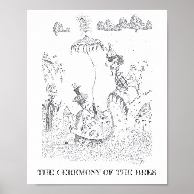 Poster Abeilles (Devant)