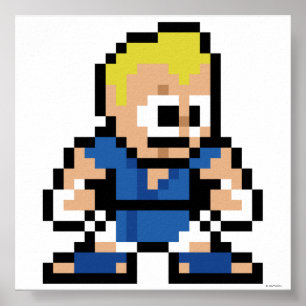 Poster Abel à 8 bits