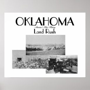 Poster AbH Oklahoma Land Rush