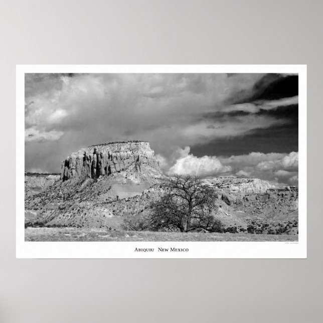 Poster Abiquiu III (Devant)