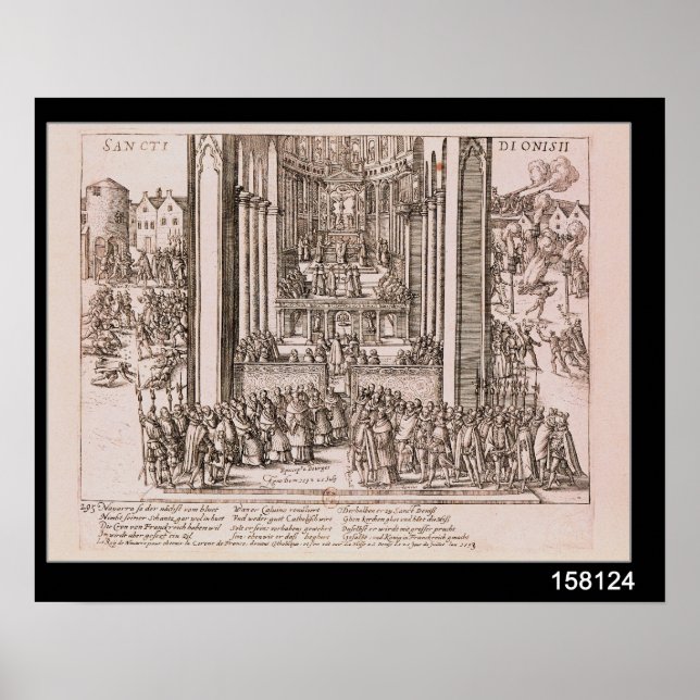 Poster Abjuration d'Henri IV (Devant)