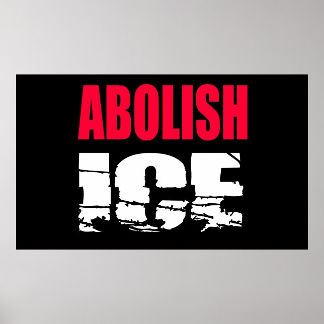 Poster Abolish ICE (Devant)