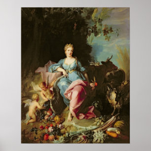 Poster Abondance, 1719