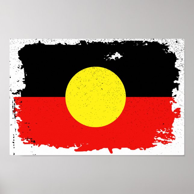 Poster Aborigène (Devant)