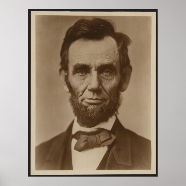 Poster Abraham Lincoln (Devant)