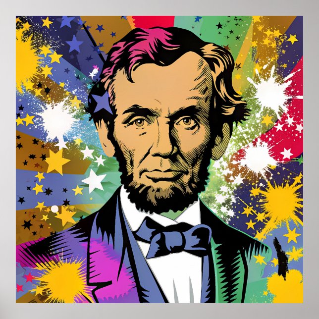 Poster Abraham Lincoln (Devant)