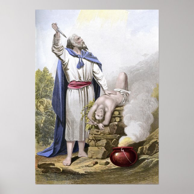 Poster Abraham offre Isaac (Devant)