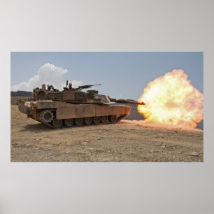 Poster Abrams M1A1
