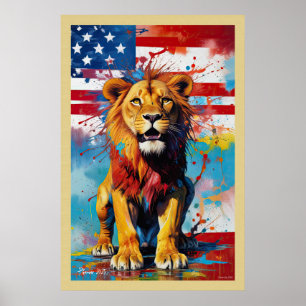 Poster Abs_2505 Lion