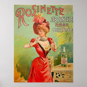 Poster Absinthe 1823 de Rosinette