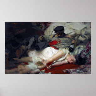 Poster Absinthe d'Edgar Degas