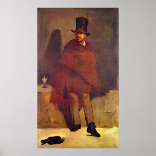 Poster Absinthe Drinker par Edouard Manet