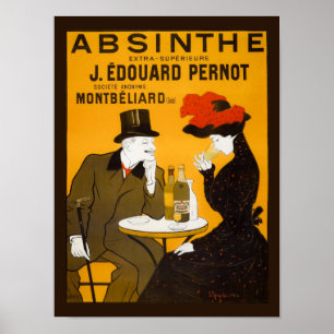 Poster Absinthe Extra-Supérieure J. Edouard Pernot - 190