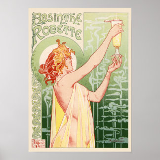 Poster Absinthe Robette