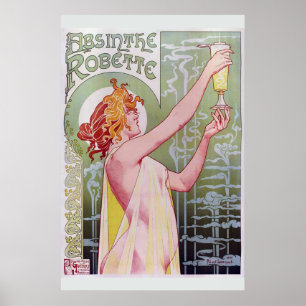 Poster Absinthe Robette