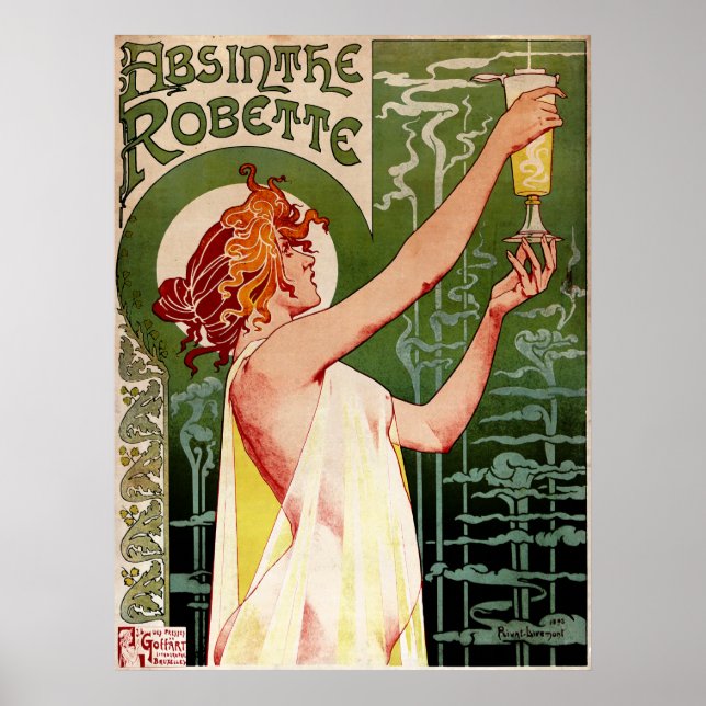 Poster Absinthe Robette (Devant)