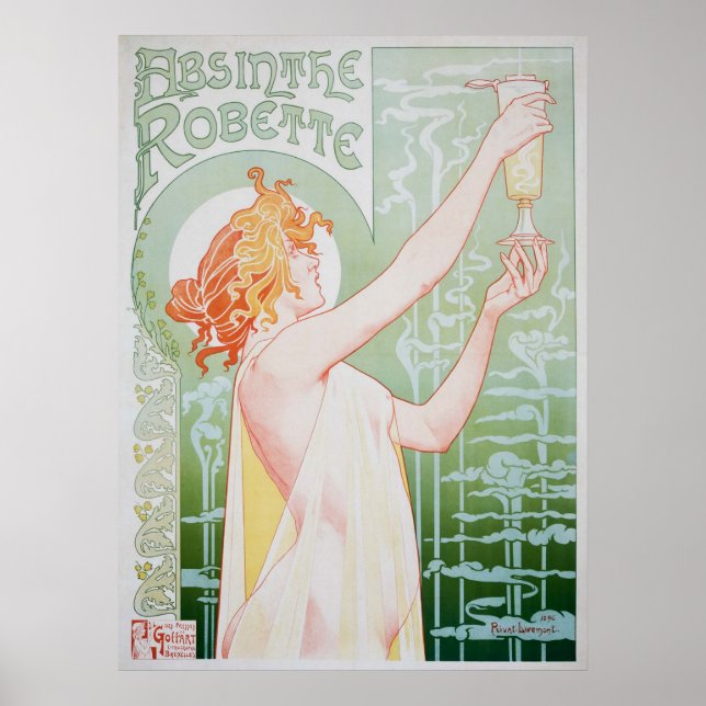 Poster Absinthe Robette (Devant)