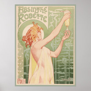 Poster Absinthe Robette