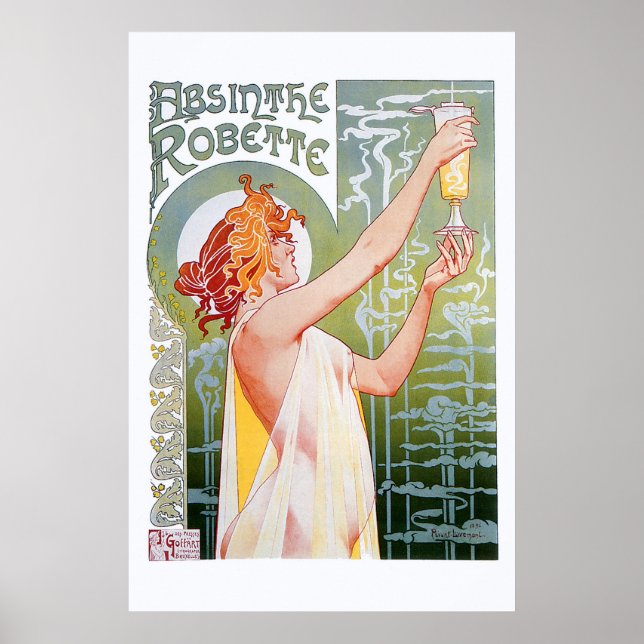 Poster Absinthe Robette (Devant)