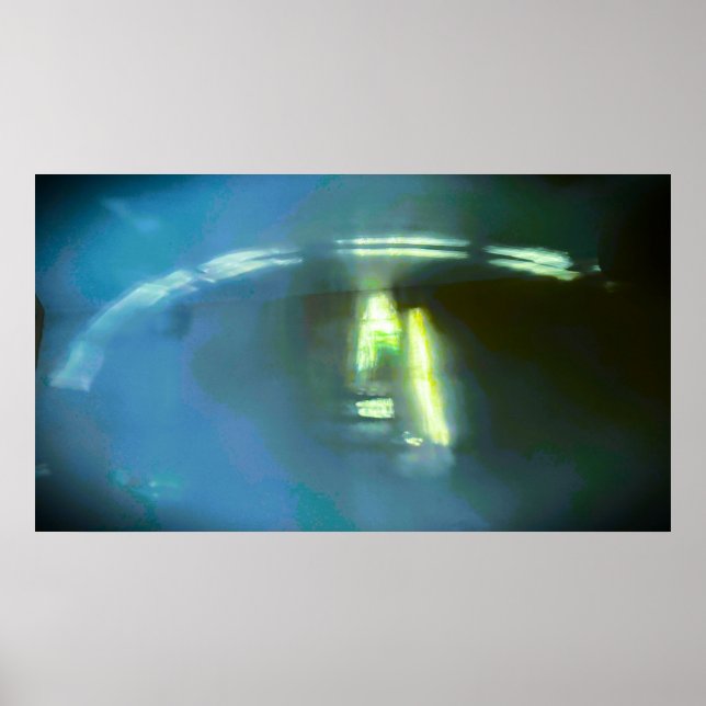 Poster Abstract Arc Light, (Devant)