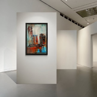 Poster Abstract Cityscape