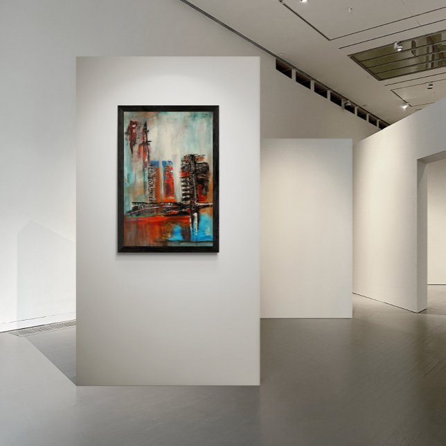 Poster Abstract Cityscape  (Créateur téléchargé)