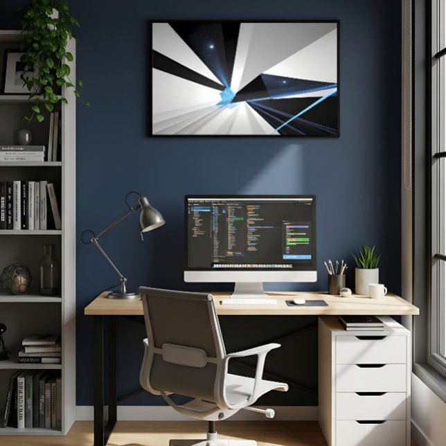 Poster Abstract Cosmic Portal (Créateur téléchargé)