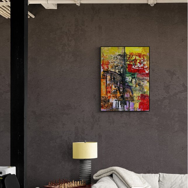 Poster Abstract Original Art (Créateur téléchargé)