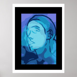 Poster abstract portrait