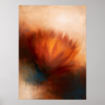 Abstraction Florale Atmosphérique de Protéa