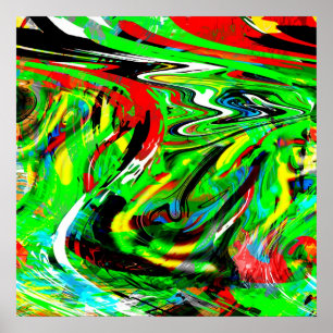 Poster abstraction tordue