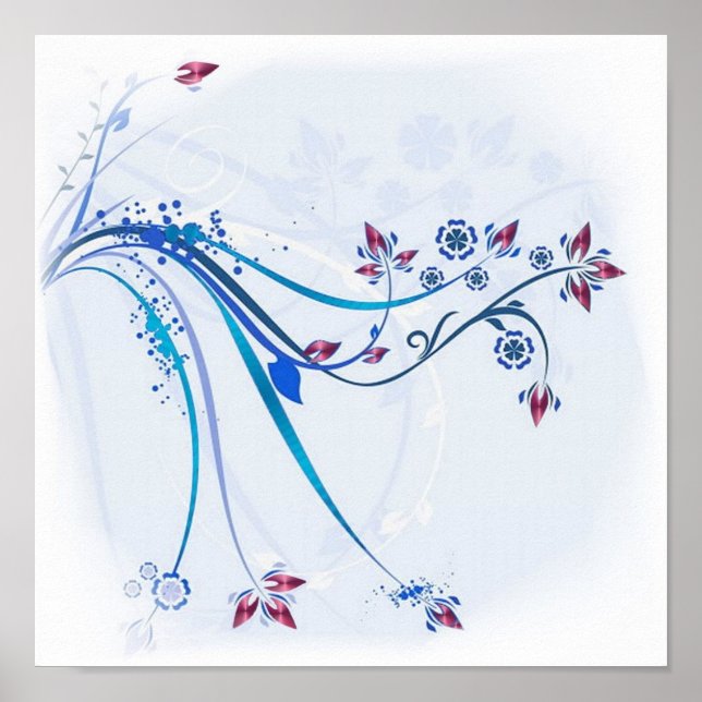 Poster abstrait (Devant)