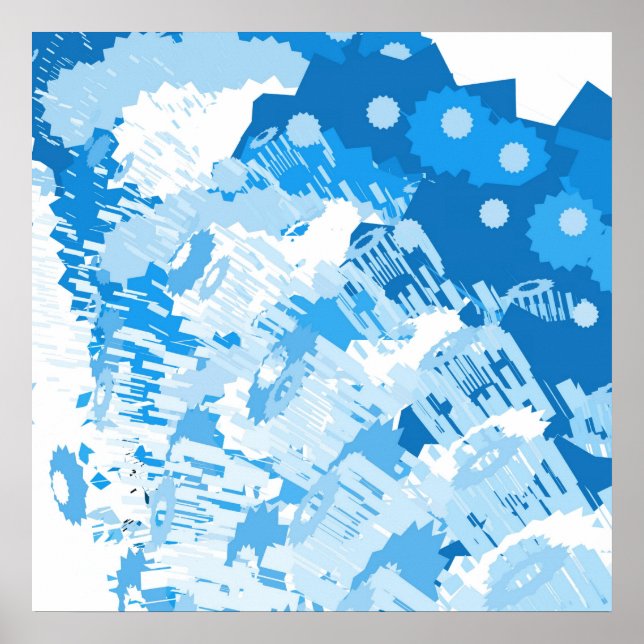 Poster Abstrait #008 (Devant)