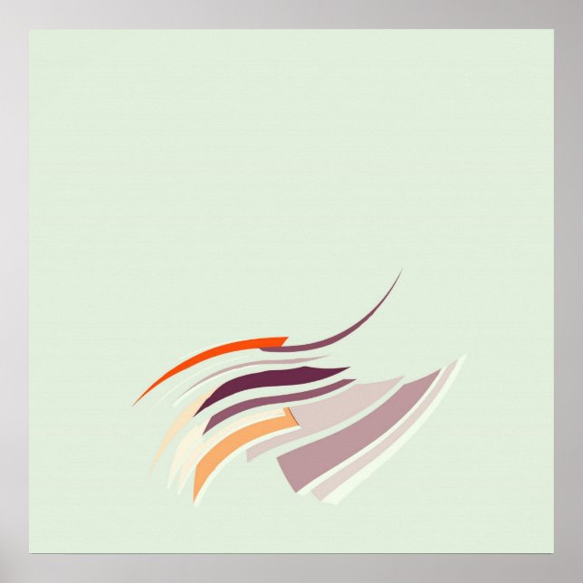 Poster Abstrait #024 (Devant)